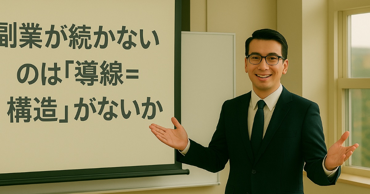 構造＝導線がないからのアイキャッチ画像