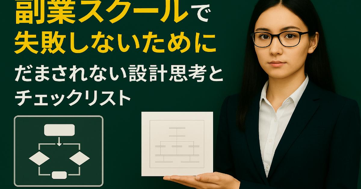 副業スクールで失敗しないためにのアイキャッチ画像